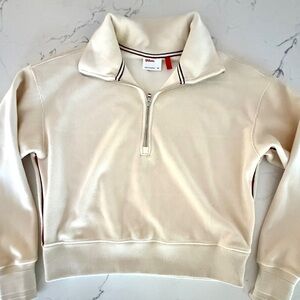 Women’s Wilson Off-White Zip-Up Sweater